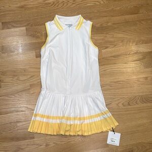 BEACH RIOT Pleated Tennis Dress